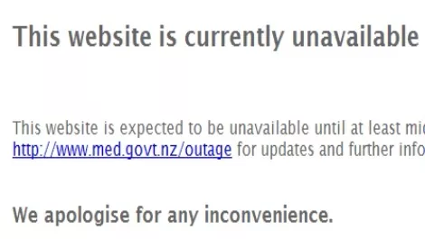 Attempted upgrade shuts down 14 govt sites - Updated