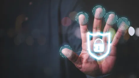Addressing real-world security challenges with a touch of a finger