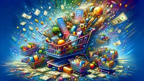 US consumers spend USD $331.6 billion online in first quarter 2024