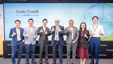 Bloomberg hackathon in Singapore spotlights quant & AI talent