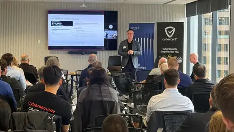 Scyne wraps summit tour on government cyber supply risks